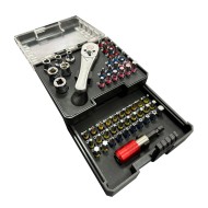 NT Tools NCSETH058 1/4 S2 Bits Ve Cr-V Lokma Seti 58 Parça